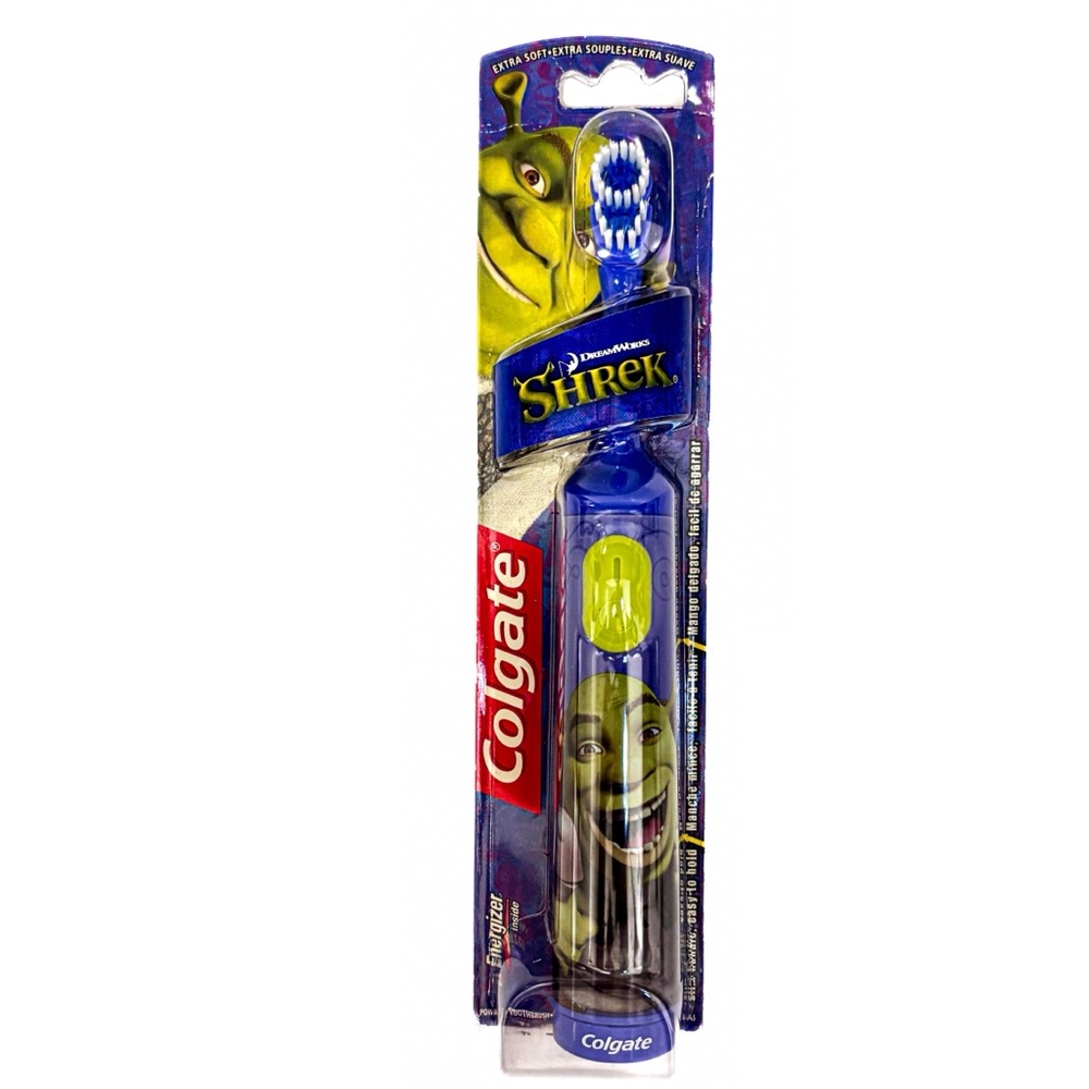 NEW - Vintage 2006 Colgate Original “Shrek” Electric Toothbrush Collector Item